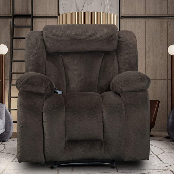 Latitude Run® Tredell 36.94'' Wide Chenille Manual Wall Hugger Recliner